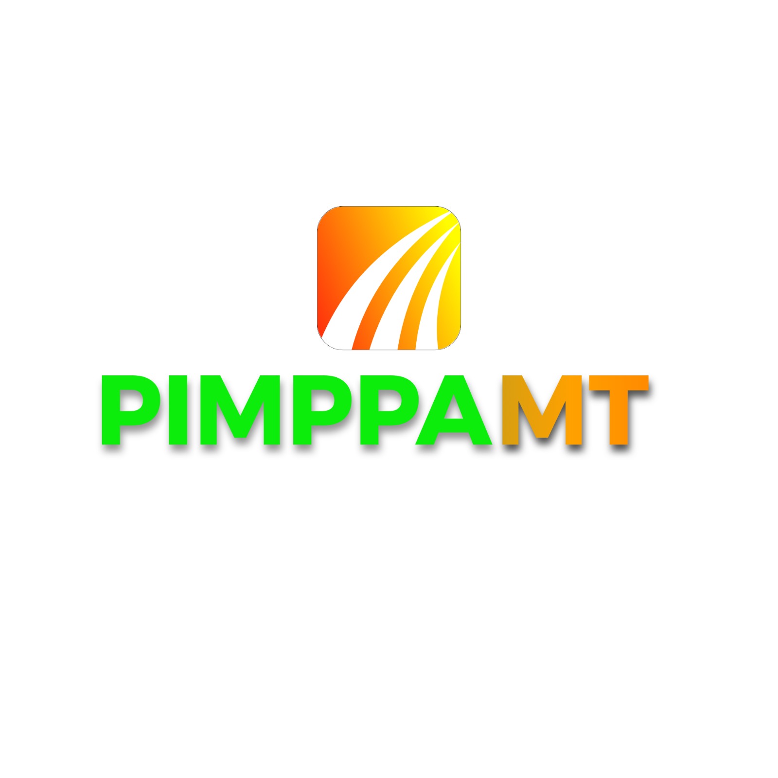 Símbolo PIMPPA MT em verde e amarelo alaranjado